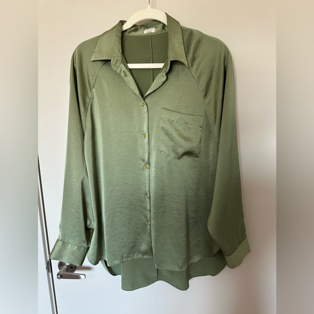 Aritzia Wilfred Relaxed Shirt S